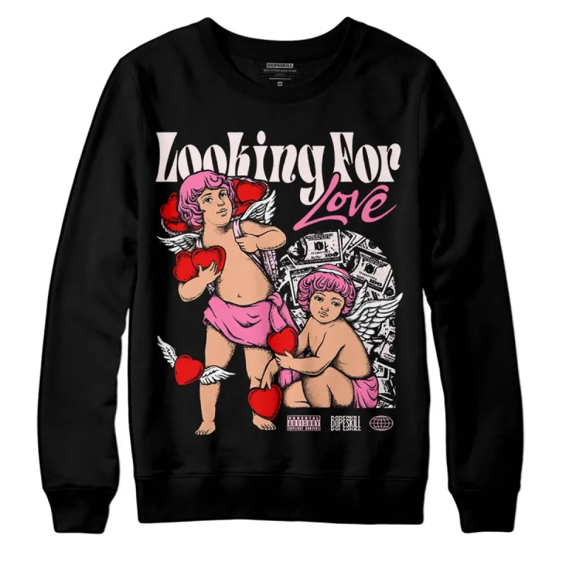 Dunk Pink Foam DopeSkill Sweatshirt Looking For Love Graphic sold by DopeSkill