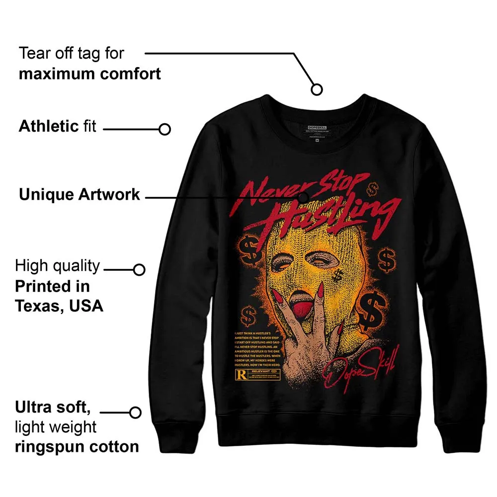 Citrus 7s DopeSkill Sweatshirt Never Stop Hustling Graphic sold by DopeSkill product image thumbnail 3