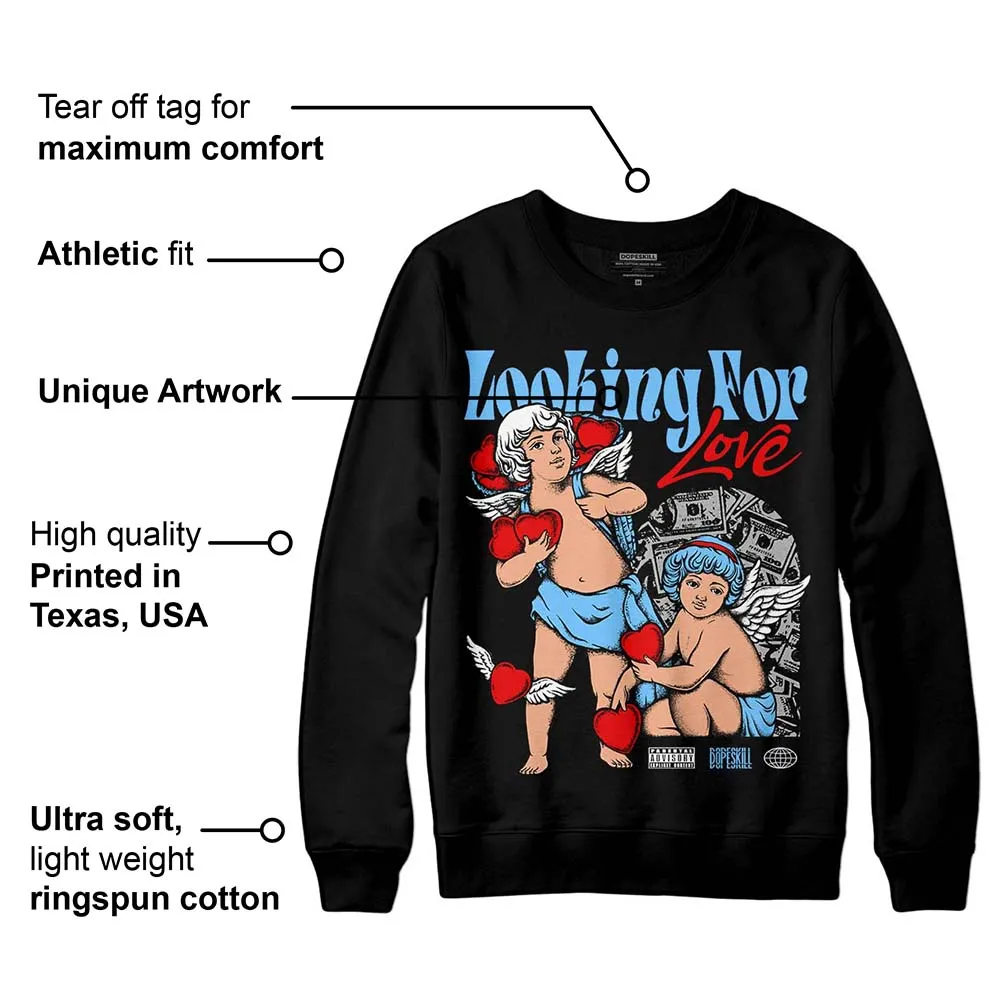 Cactus Jack 4s DopeSkill Sweatshirt Looking For Love Graphic sold by DopeSkill product image thumbnail 3