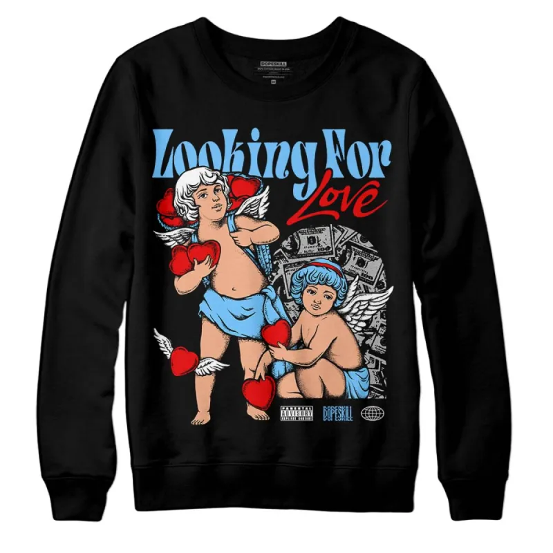 Cactus Jack 4s DopeSkill Sweatshirt Looking For Love Graphic sold by DopeSkill