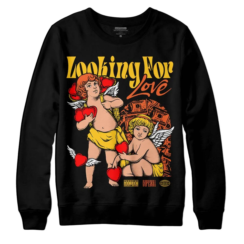 Yellow Collection DopeSkill Sweatshirt Looking For Love Graphic sold by DopeSkill
