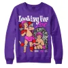 PURPLE Collection DopeSkill Purple Sweatshirt Looking For Love Graphic sold by DopeSkill
