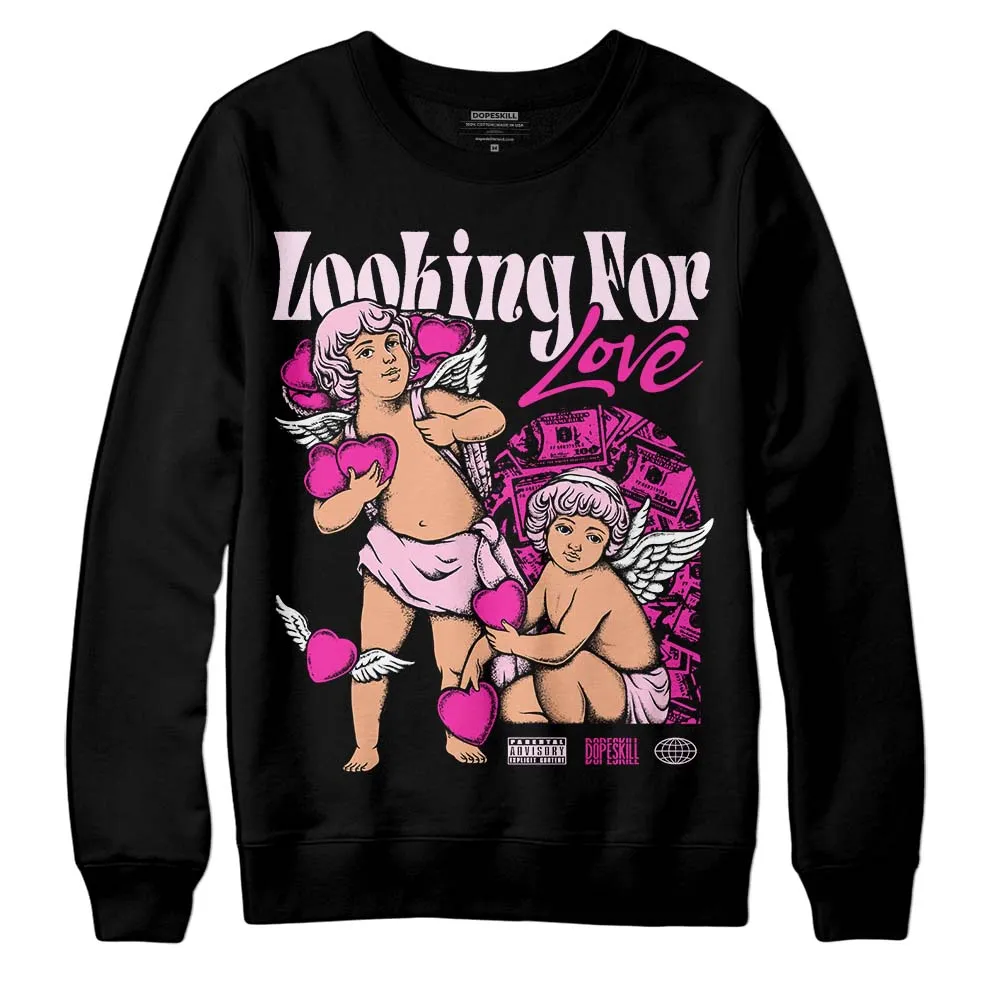 Pink Collection DopeSkill Sweatshirt Looking For Love Graphic sold by DopeSkill product image thumbnail 2