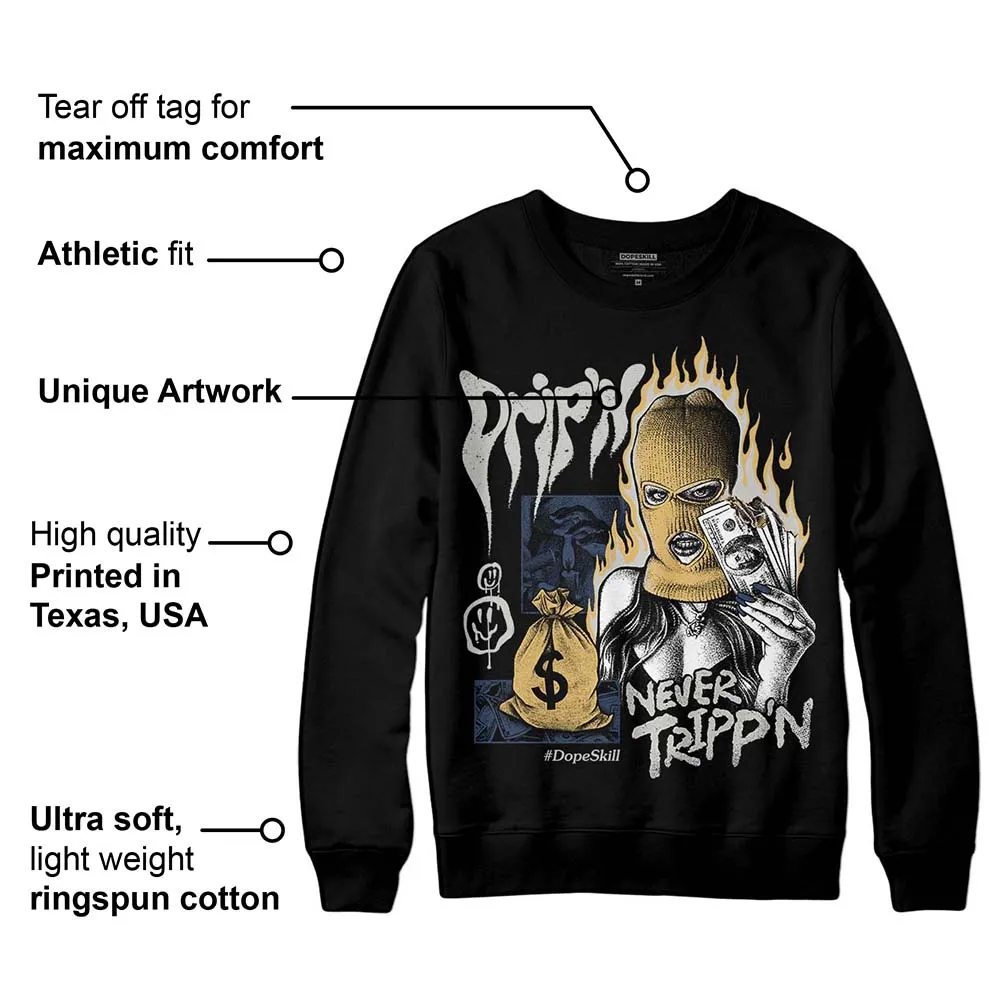 Dawn Photon Dust 5s DopeSkill Sweatshirt Drip'n Never Tripp'n Graphic sold by DopeSkill product image thumbnail 3