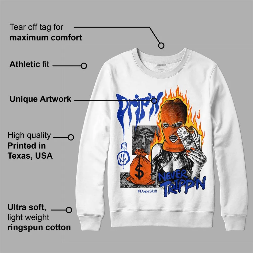 Dunk Futura Orange Blaze DopeSkill Sweatshirt Drip'n Never Tripp'n Graphic sold by DopeSkill product image thumbnail 3