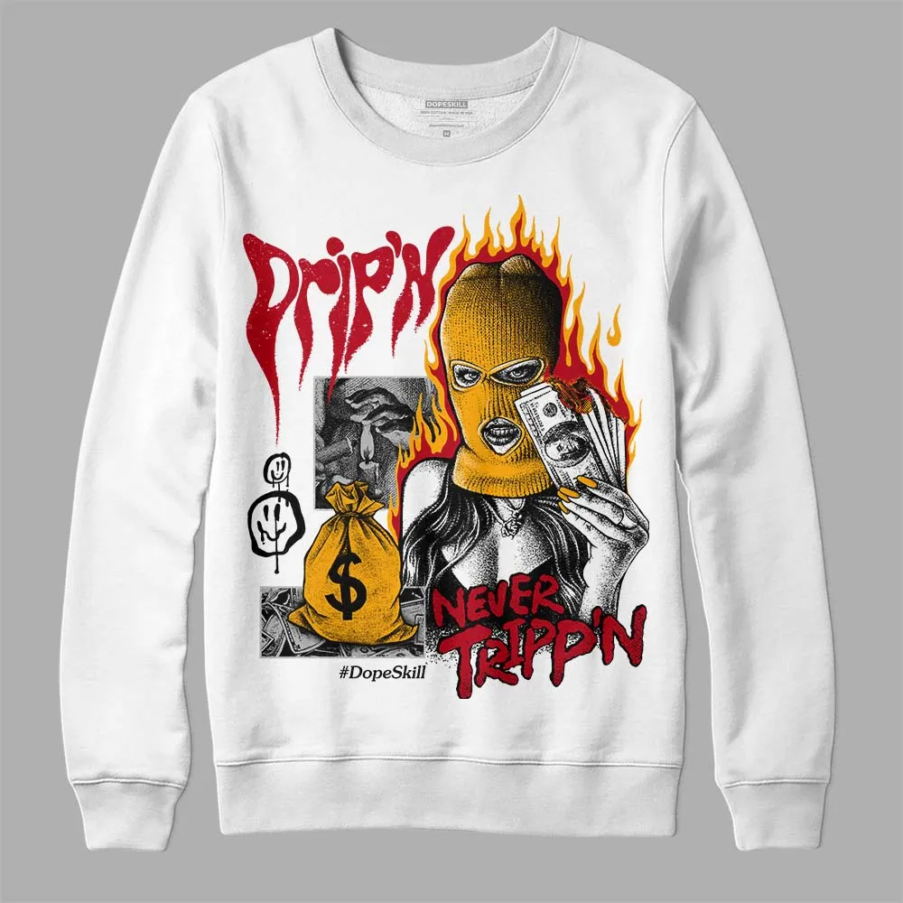 Citrus 7s DopeSkill Sweatshirt Drip'n Never Tripp'n Graphic sold by DopeSkill product image thumbnail 2