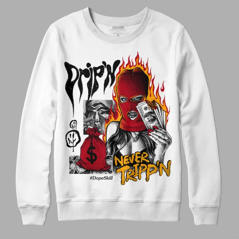 Cardinal 7s DopeSkill Sweatshirt Drip'n Never Tripp'n Graphic sold by DopeSkill