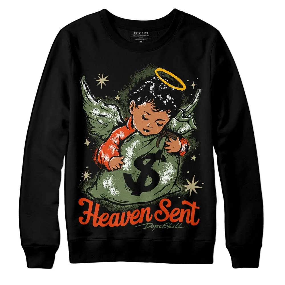 Olive Collection DopeSkill Sweatshirt Heaven Sent Graphic sold by DopeSkill product image thumbnail 2