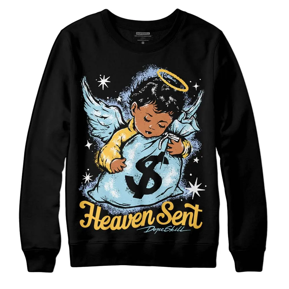 Blue Grey 13s DopeSkill Sweatshirt Heaven Sent Graphic sold by DopeSkill product image thumbnail 2