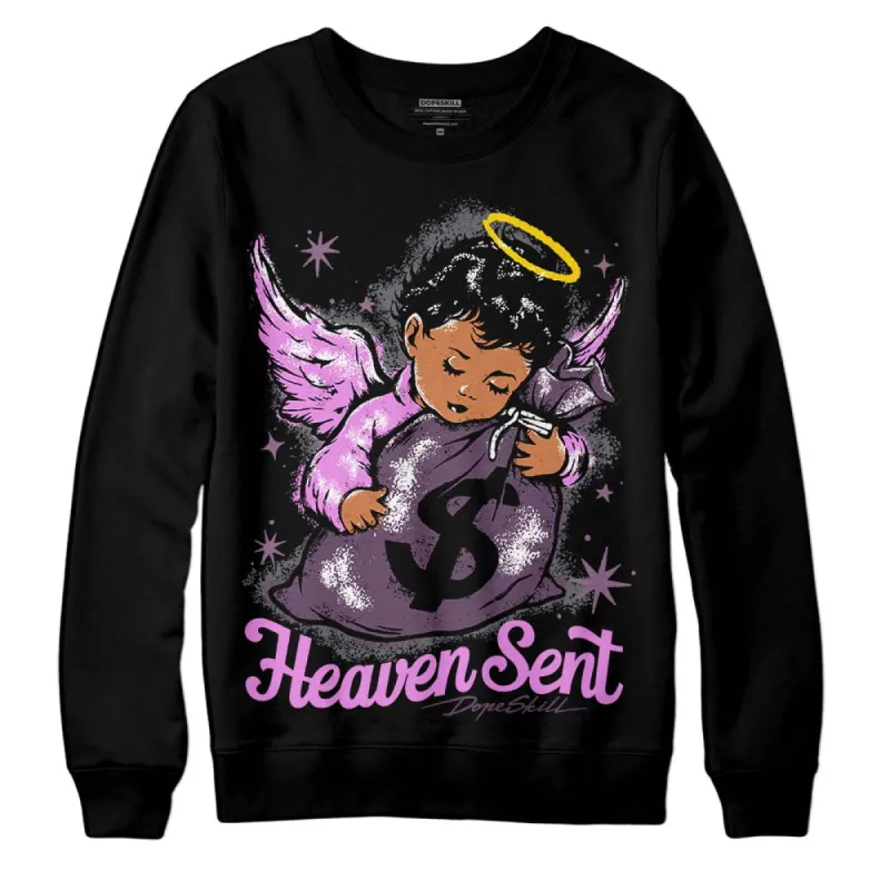 Mauve Off-Noir 2s DopeSkill Sweatshirt Heaven Sent Graphic sold by DopeSkill