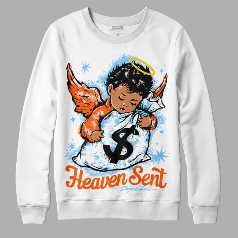 Dunk Futura University Blue DopeSkill Sweatshirt Heaven Sent Graphic sold by DopeSkill