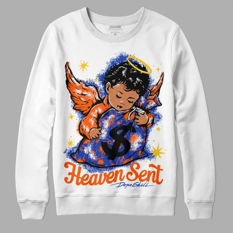 Dunk Futura Orange Blaze DopeSkill Sweatshirt Heaven Sent Graphic sold by DopeSkill