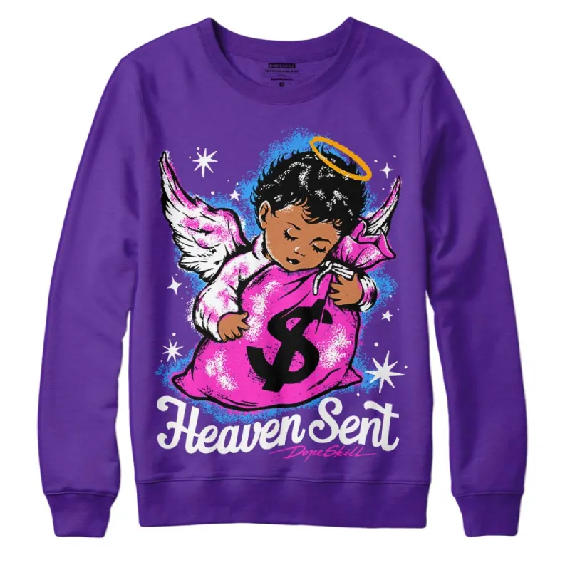 Court Purple 13s DopeSkill Purple Sweatshirt Heaven Sent Graphic sold by DopeSkill