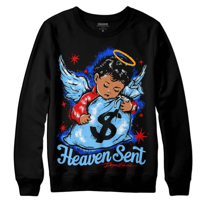 Cactus Jack 4s DopeSkill Sweatshirt Heaven Sent Graphic sold by DopeSkill