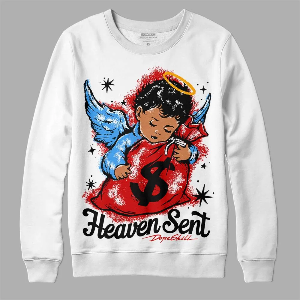Black Toe 1s DopeSkill Sweatshirt Heaven Sent Graphic sold by DopeSkill