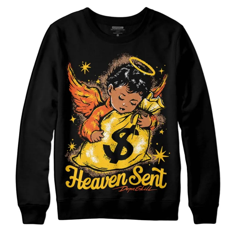 Yellow Collection DopeSkill Sweatshirt Heaven Sent Graphic sold by DopeSkill