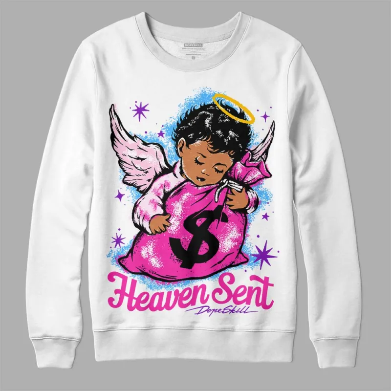 Pink Collection DopeSkill Sweatshirt Heaven Sent Graphic sold by DopeSkill