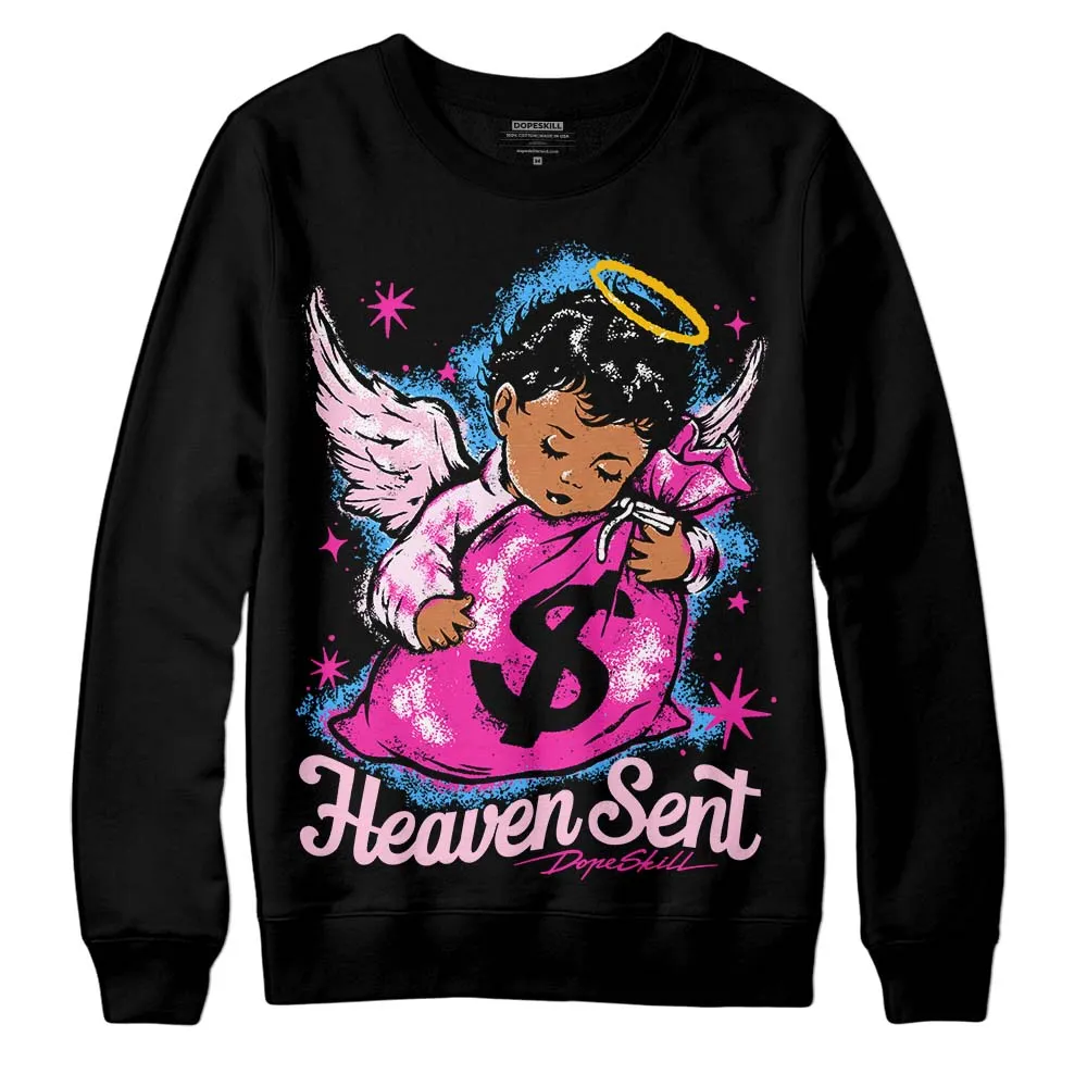 Pink Collection DopeSkill Sweatshirt Heaven Sent Graphic sold by DopeSkill product image thumbnail 2