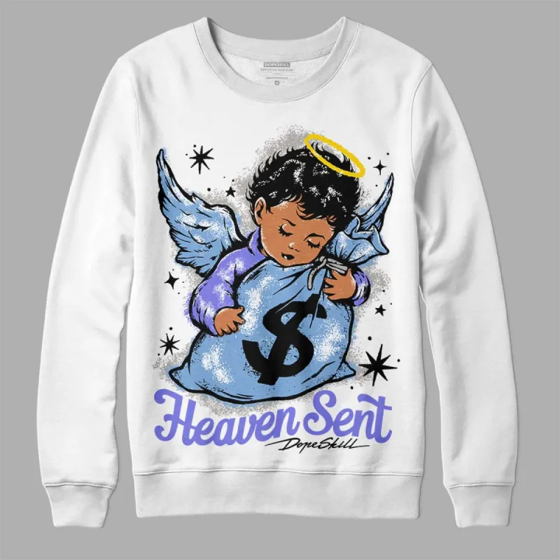 University Blue Collection DopeSkill Sweatshirt Heaven Sent Graphic sold by DopeSkill