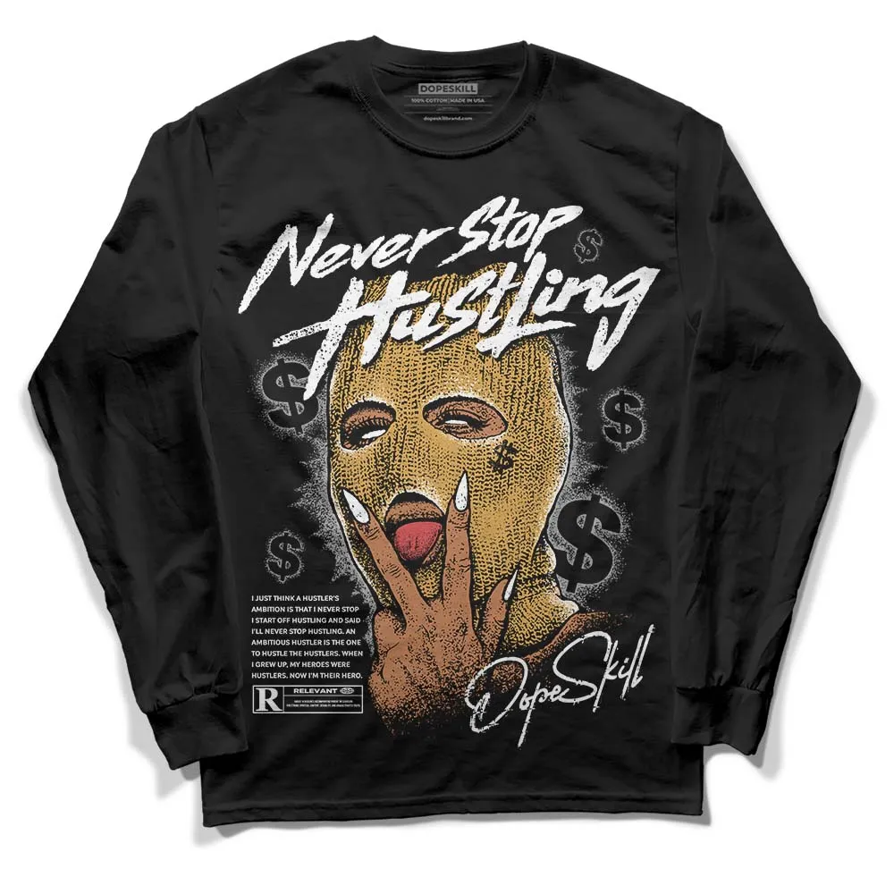 Gratitude 11s DopeSkill Long Sleeve T-Shirt Never Stop Hustling Graphic sold by DopeSkill product image thumbnail 2