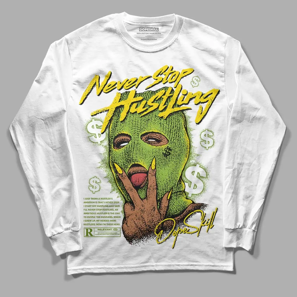Dunk 'Chlorophyll' DopeSkill Long Sleeve T-Shirt Never Stop Hustling Graphic sold by DopeSkill