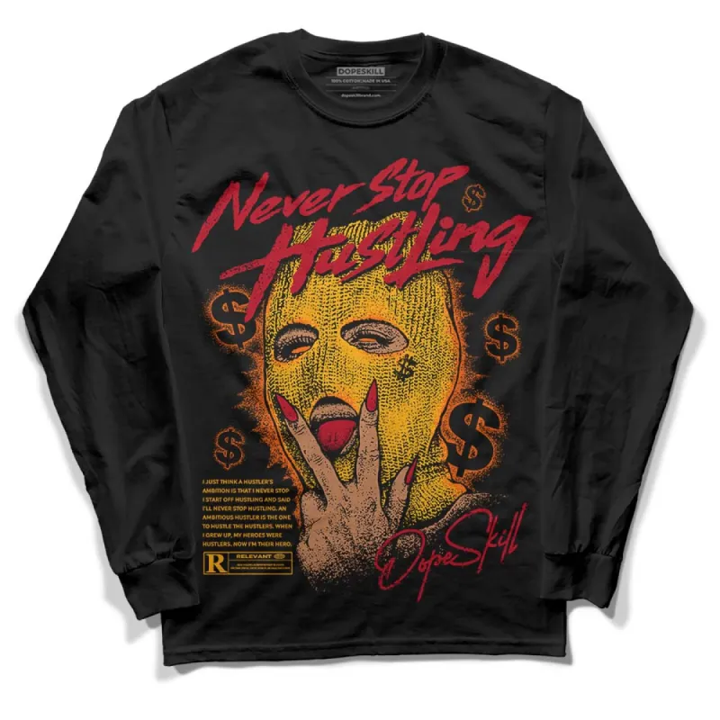 Citrus 7s DopeSkill Long Sleeve T-Shirt Never Stop Hustling Graphic sold by DopeSkill