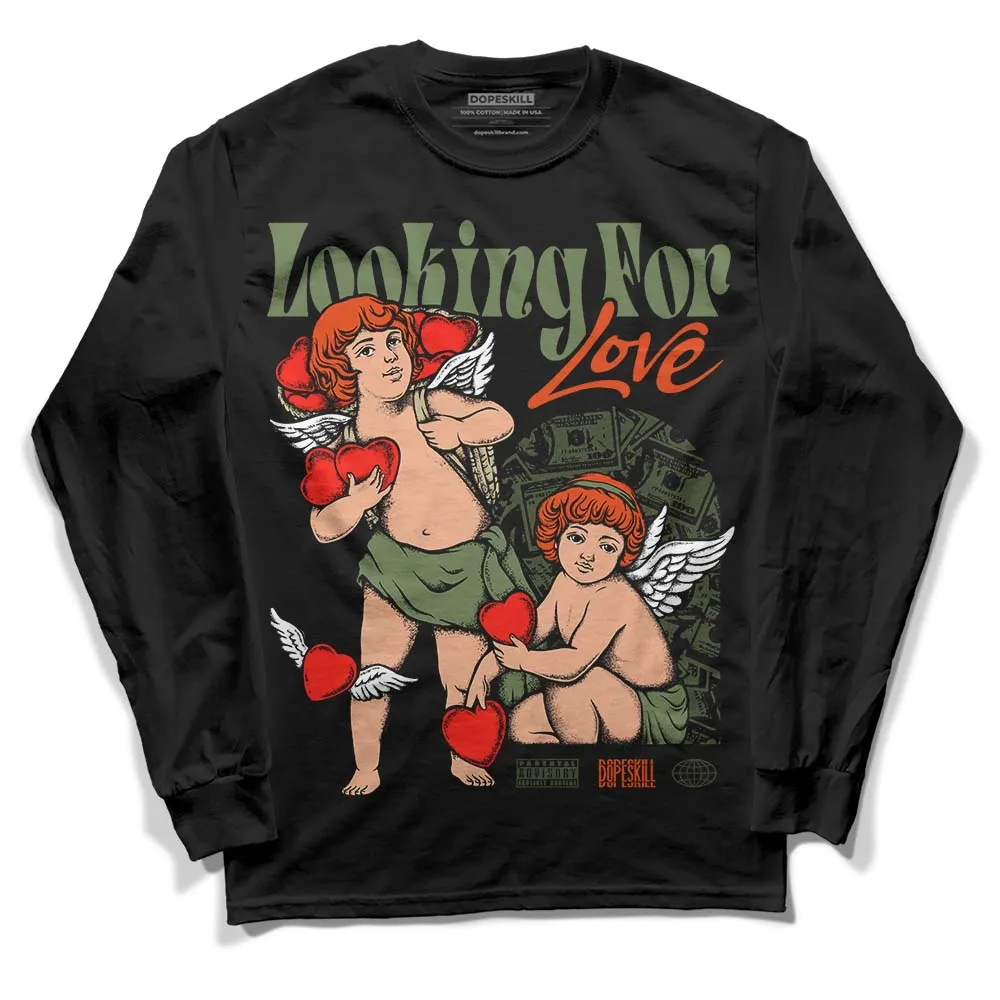 Olive Collection DopeSkill Long Sleeve T-Shirt Looking For Love Graphic sold by DopeSkill product image thumbnail 2
