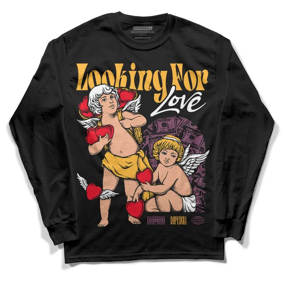 Brotherhood 1s High OG DopeSkill Long Sleeve T-Shirt Looking For Love Graphic sold by DopeSkill product image thumbnail 2
