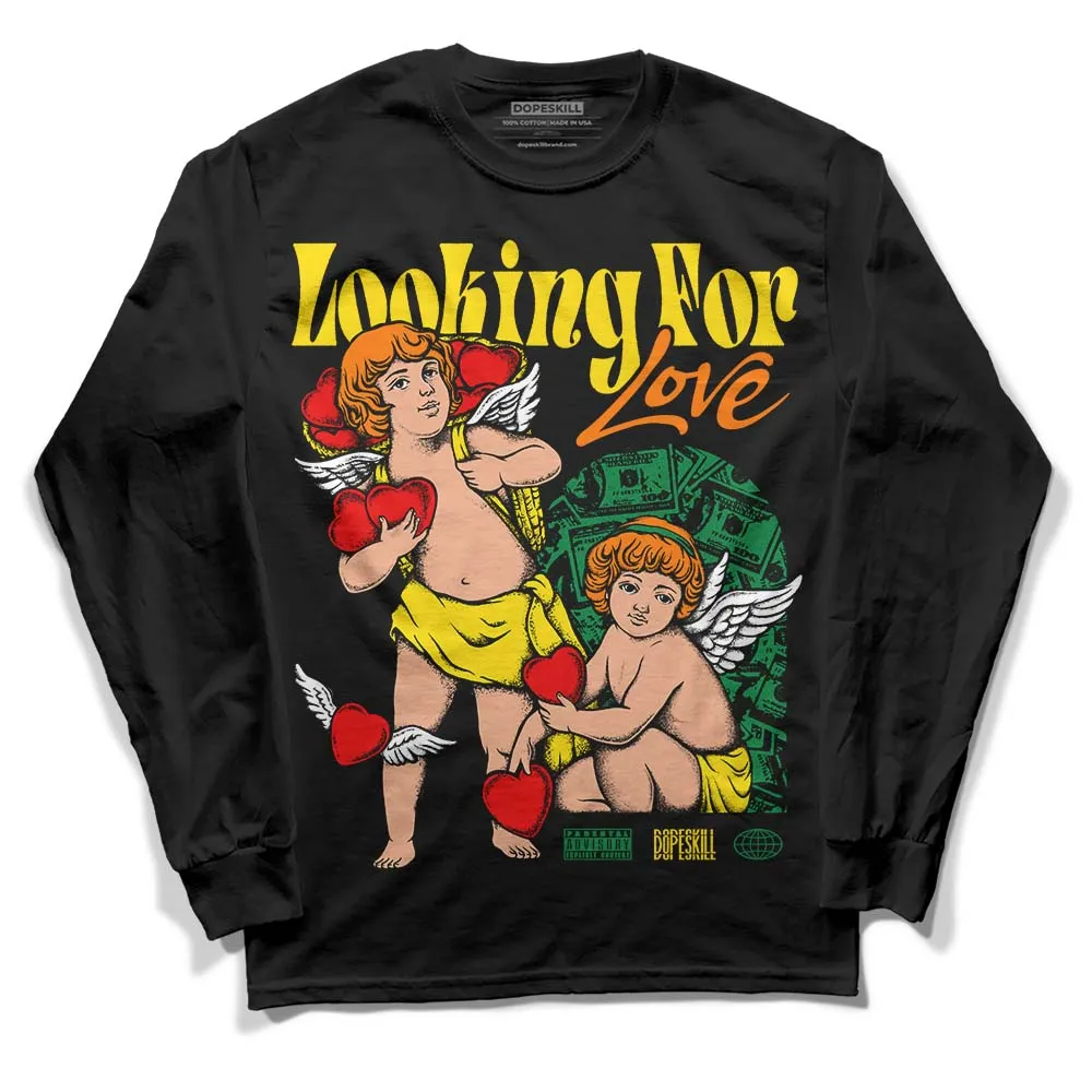 Dunk Reverse Brazil DopeSkill Long Sleeve T-Shirt Looking For Love Graphic sold by DopeSkill product image thumbnail 2