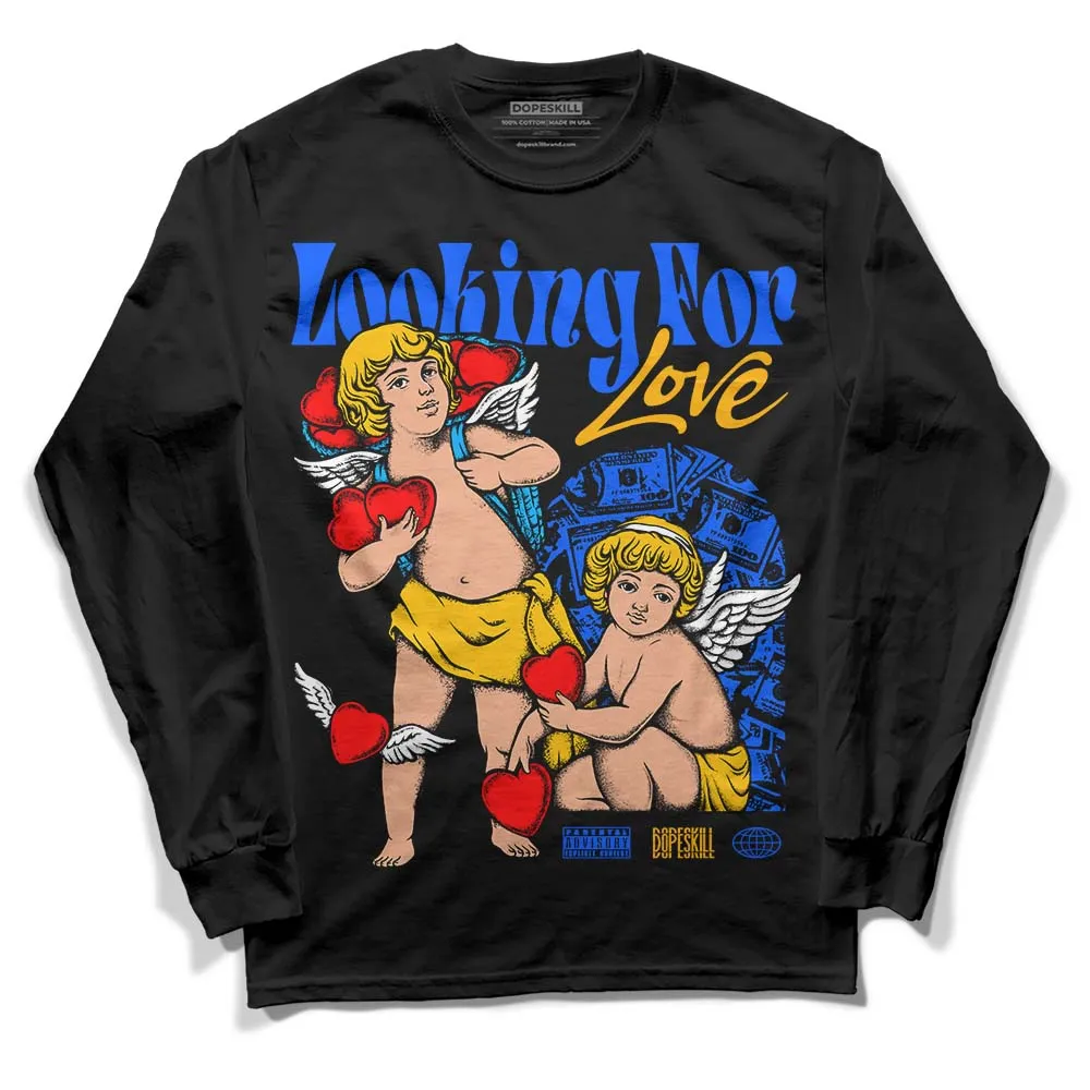 Royal Blue Collection DopeSkill Long Sleeve T-Shirt Looking For Love Graphic sold by DopeSkill product image thumbnail 2