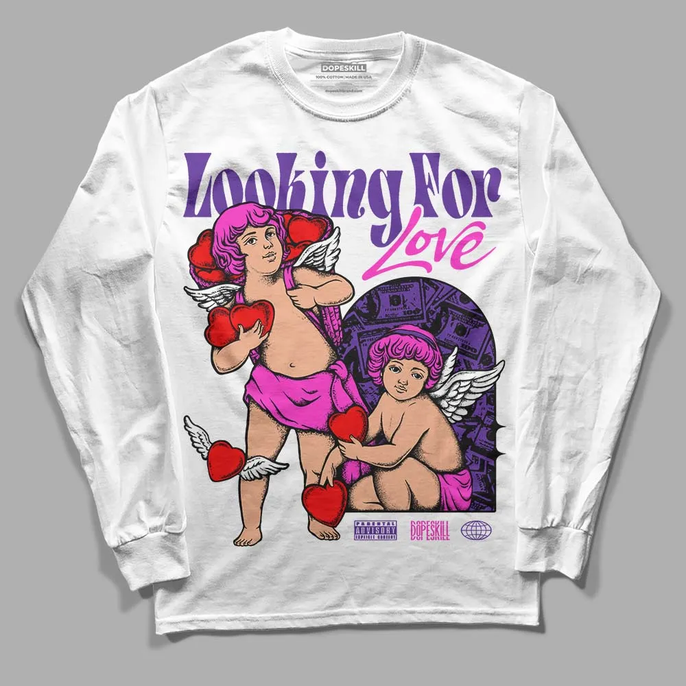 PURPLE Collection DopeSkill Long Sleeve T-Shirt Looking For Love Graphic sold by DopeSkill product image thumbnail 2