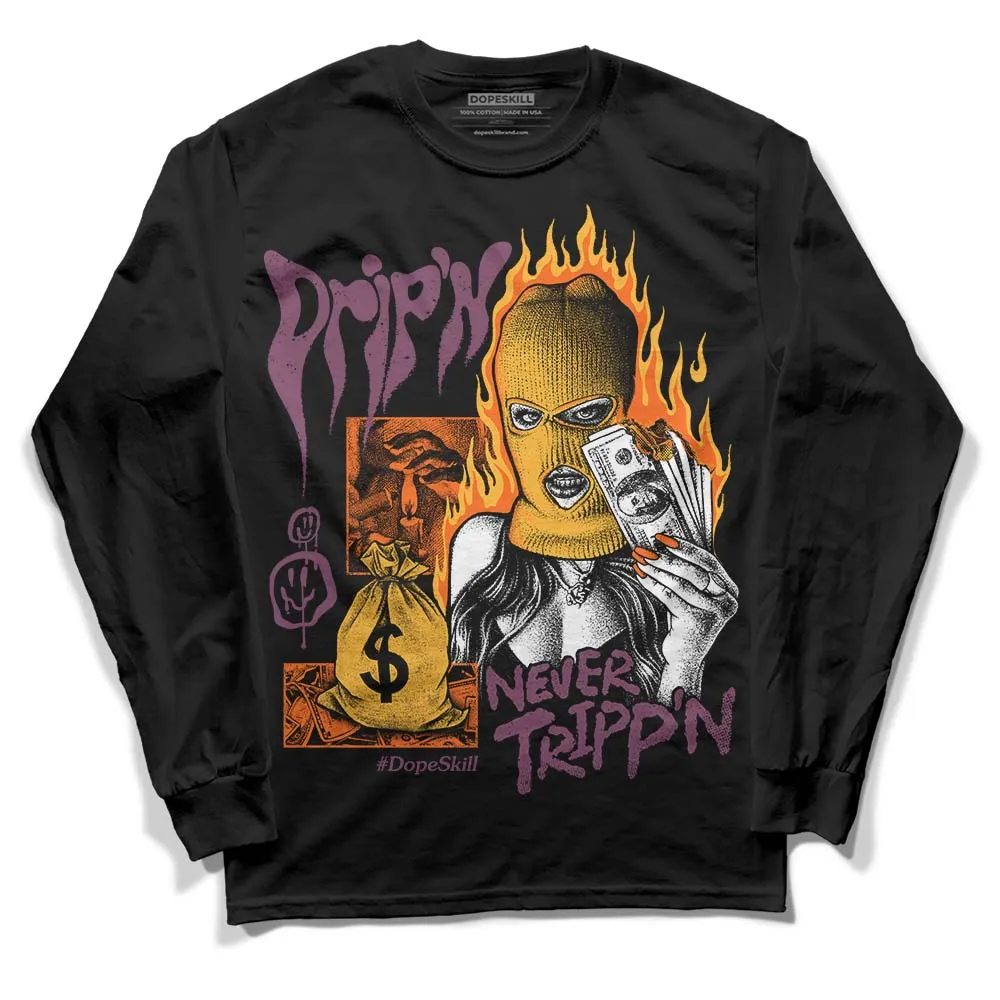 Brotherhood 1s High OG DopeSkill Long Sleeve T-Shirt Drip'n Never Tripp'n Graphic sold by DopeSkill product image thumbnail 2