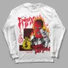Red Thunder 4s DopeSkill Long Sleeve T-Shirt Drip'n Never Tripp'n Graphic sold by DopeSkill