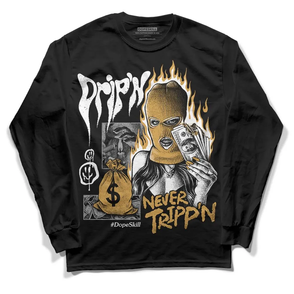 Gratitude 11s DopeSkill Long Sleeve T-Shirt Drip'n Never Tripp'n Graphic sold by DopeSkill product image thumbnail 2