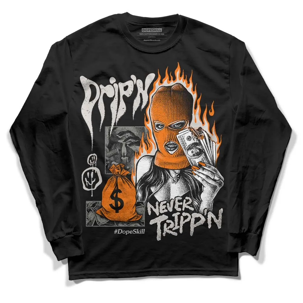 Craft 5s DopeSkill Long Sleeve T-Shirt Drip'n Never Tripp'n Graphic sold by DopeSkill