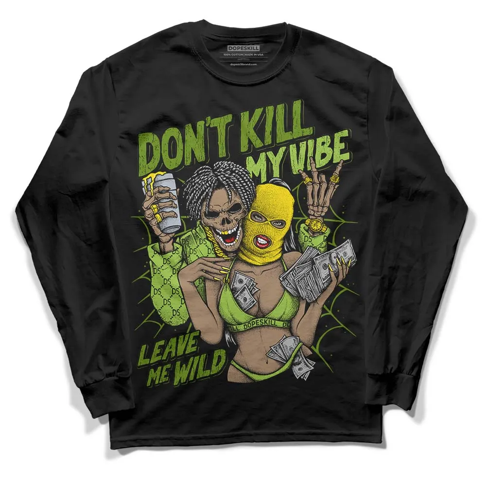 Dunk 'Chlorophyll' DopeSkill Long Sleeve T-Shirt Don't Kill My Vibe Graphic sold by DopeSkill product image thumbnail 2