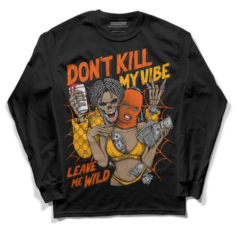 Black Taxi 12s DopeSkill Long Sleeve T-Shirt Don't Kill My Vibe Graphic sold by DopeSkill