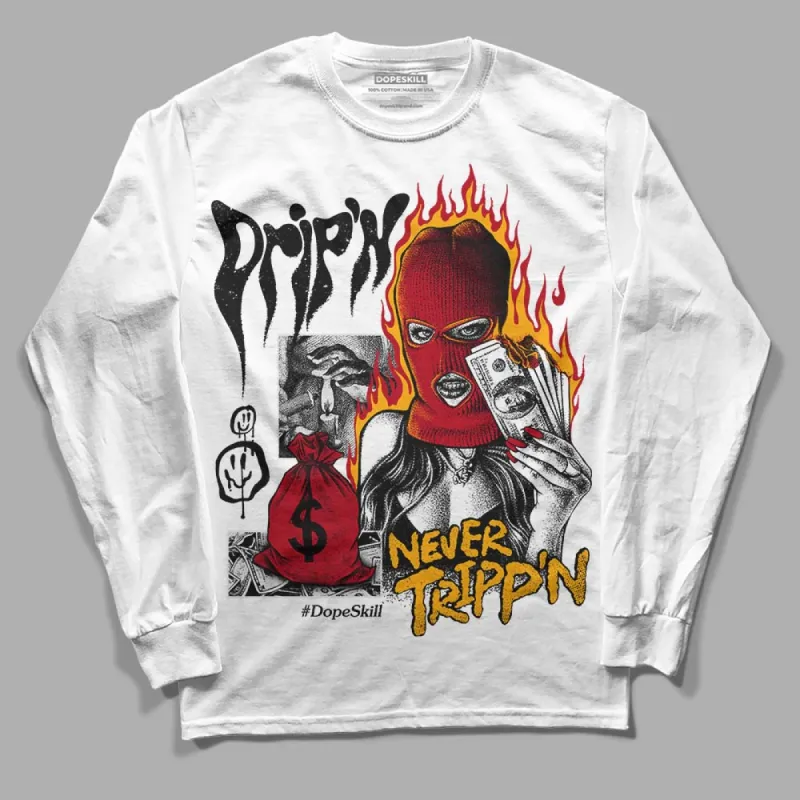Cardinal 7s DopeSkill Long Sleeve T-Shirt Drip'n Never Tripp'n Graphic sold by DopeSkill
