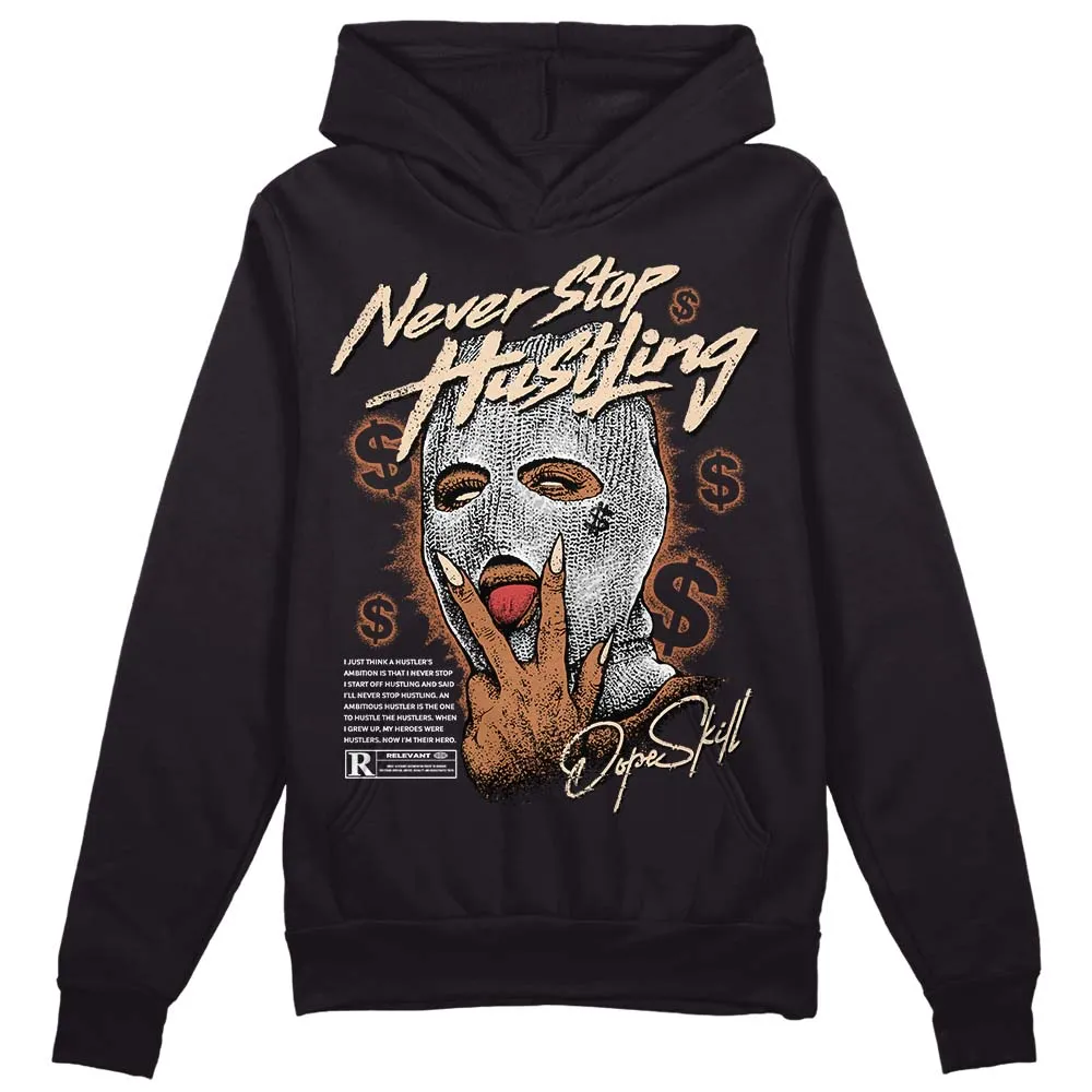 Craft Ivory 3s DopeSkill Hoodie Sweatshirt Never Stop Hustling Graphic sold by DopeSkill product image thumbnail 2