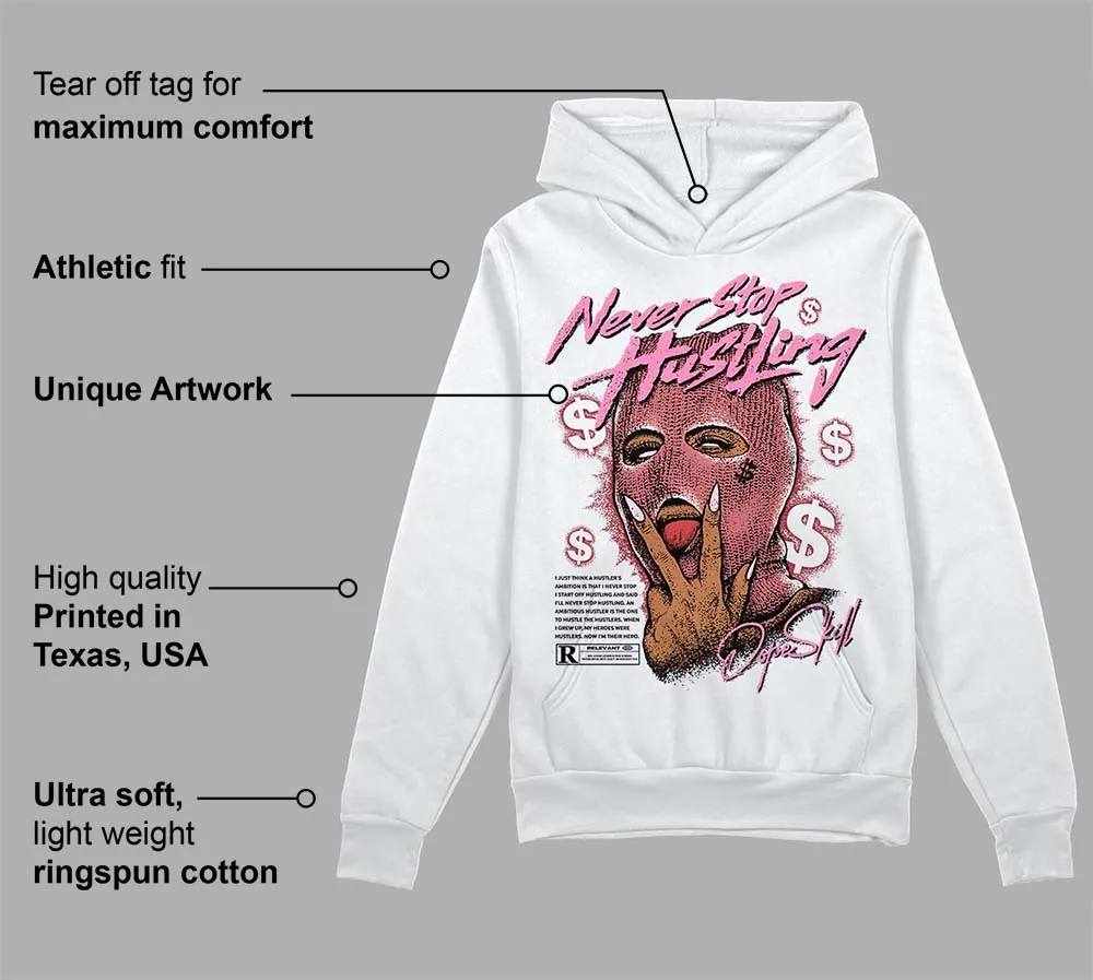 Valentine's Day Collection DopeSkill Hoodie Sweatshirt Never Stop Hustling Graphic sold by DopeSkill product image thumbnail 3