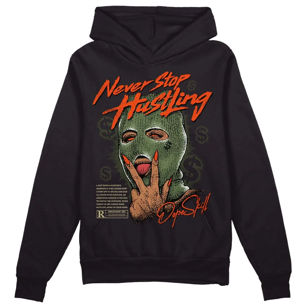 Olive Collection DopeSkill Hoodie Sweatshirt Never Stop Hustling Graphic sold by DopeSkill product image thumbnail 2