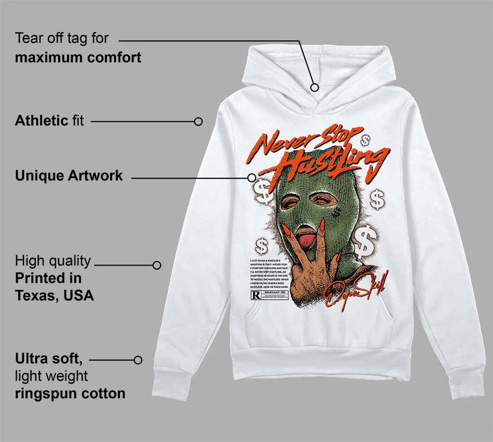 Olive Collection DopeSkill Hoodie Sweatshirt Never Stop Hustling Graphic sold by DopeSkill product image thumbnail 3