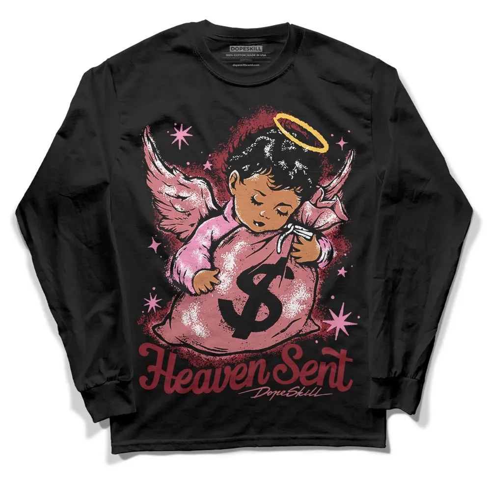 Valentine's Day Collection DopeSkill Long Sleeve T-Shirt Heaven Sent Graphic sold by DopeSkill product image thumbnail 2