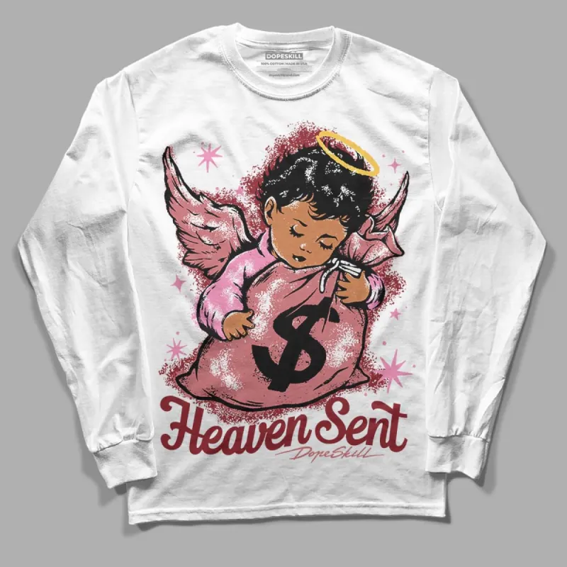 Valentine's Day Collection DopeSkill Long Sleeve T-Shirt Heaven Sent Graphic sold by DopeSkill