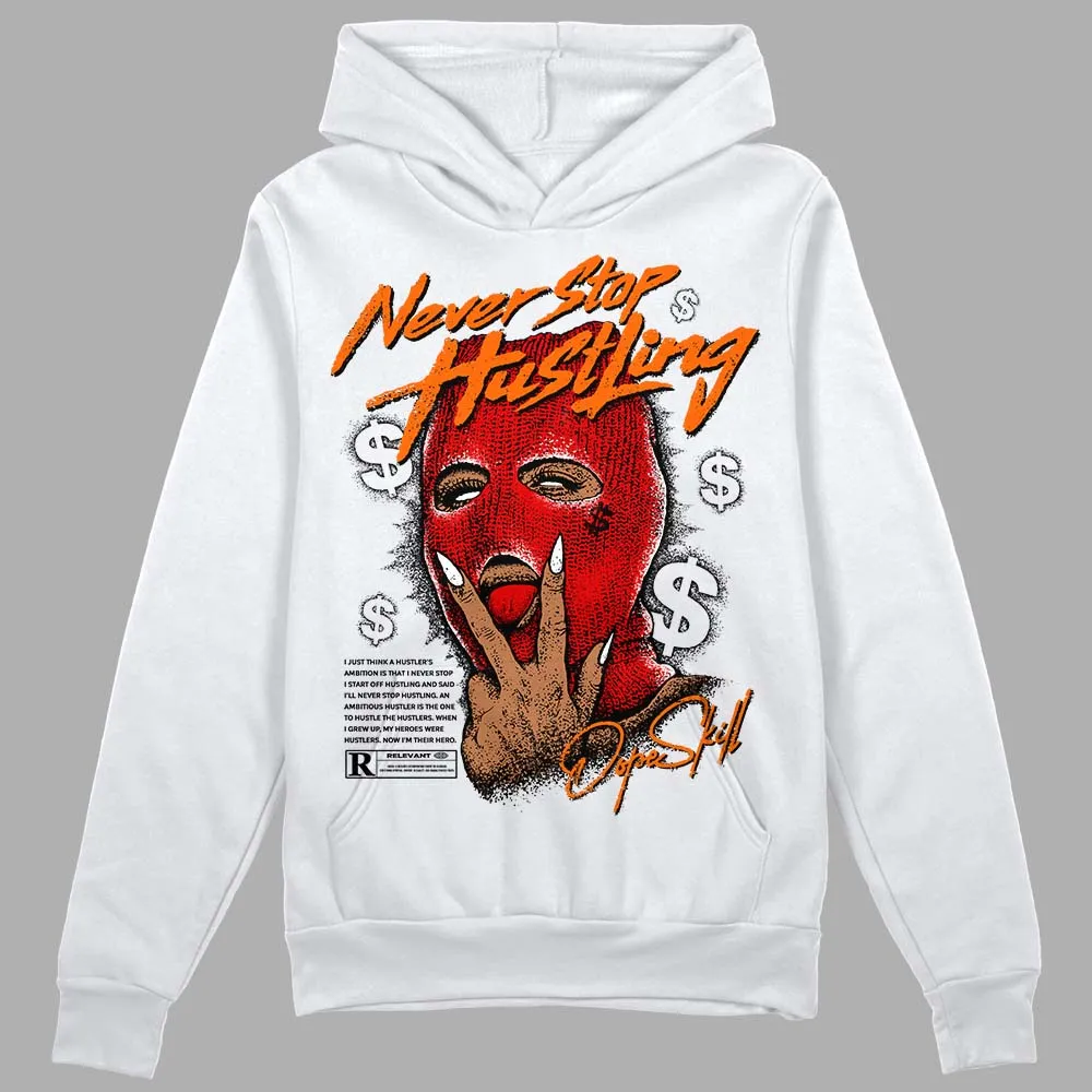 Satin Bred 1s DopeSkill Hoodie Sweatshirt Never Stop Hustling Graphic sold by DopeSkill product image thumbnail 2