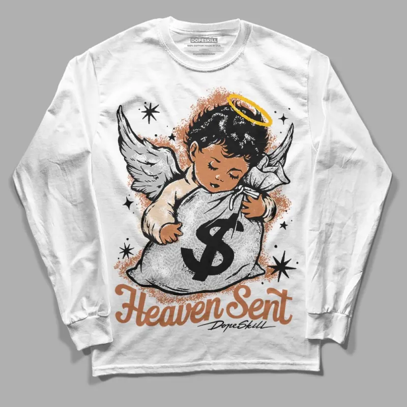 Craft Ivory 3s DopeSkill Long Sleeve T-Shirt Heaven Sent Graphic sold by DopeSkill