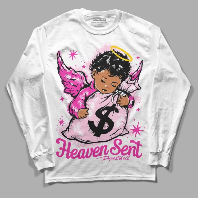 Triple Pink Dunk DopeSkill Long Sleeve T-Shirt Heaven Sent Graphic sold by DopeSkill
