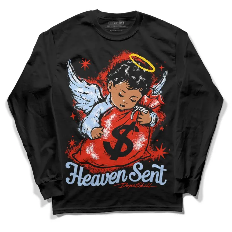 Toro Bravo 6s DopeSkill Long Sleeve T-Shirt Heaven Sent Graphic sold by DopeSkill