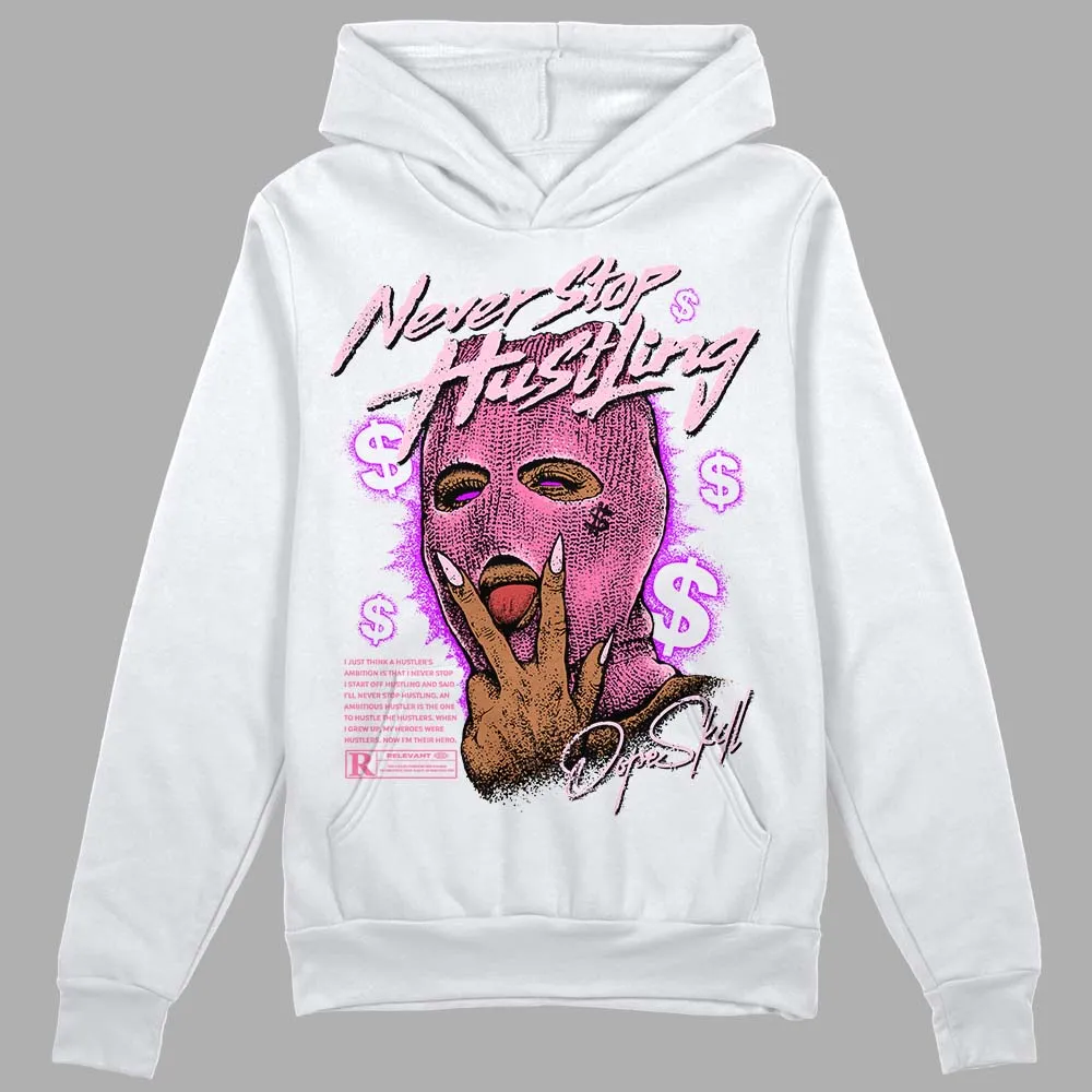 Dunk Pink Foam DopeSkill Hoodie Sweatshirt Never Stop Hustling Graphic sold by DopeSkill product image thumbnail 2