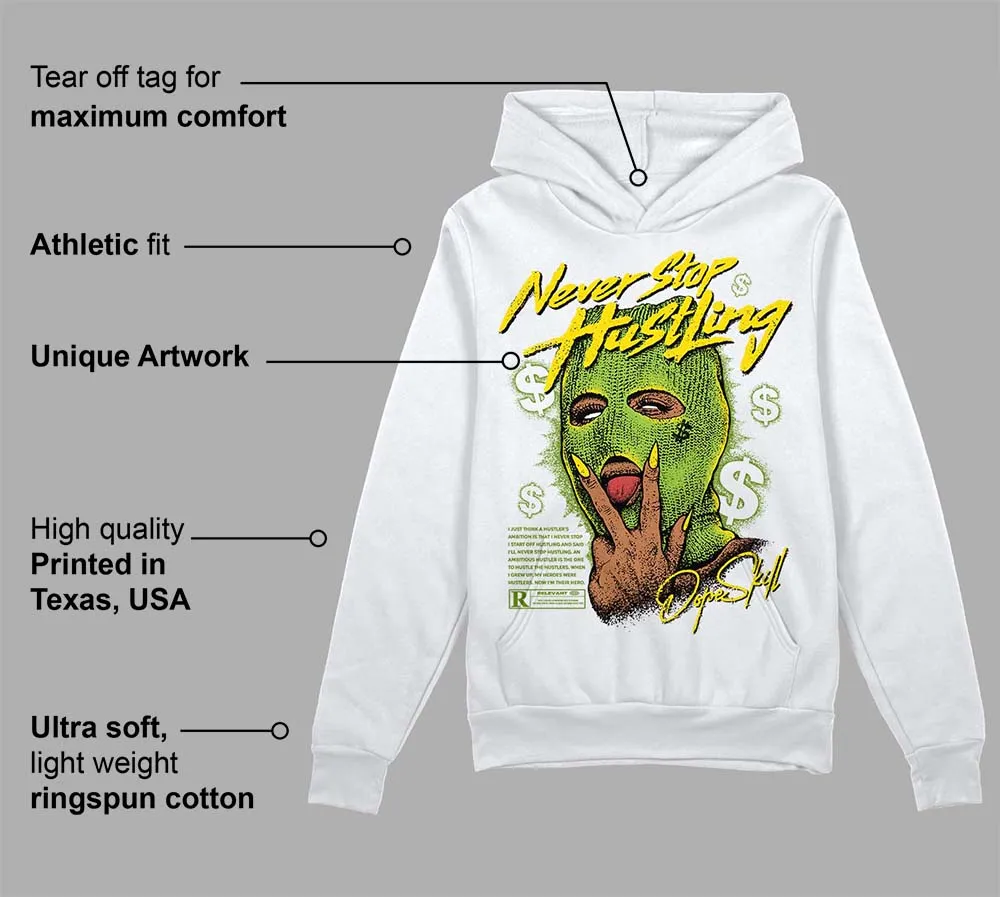 Dunk 'Chlorophyll' DopeSkill Hoodie Sweatshirt Never Stop Hustling Graphic sold by DopeSkill product image thumbnail 3